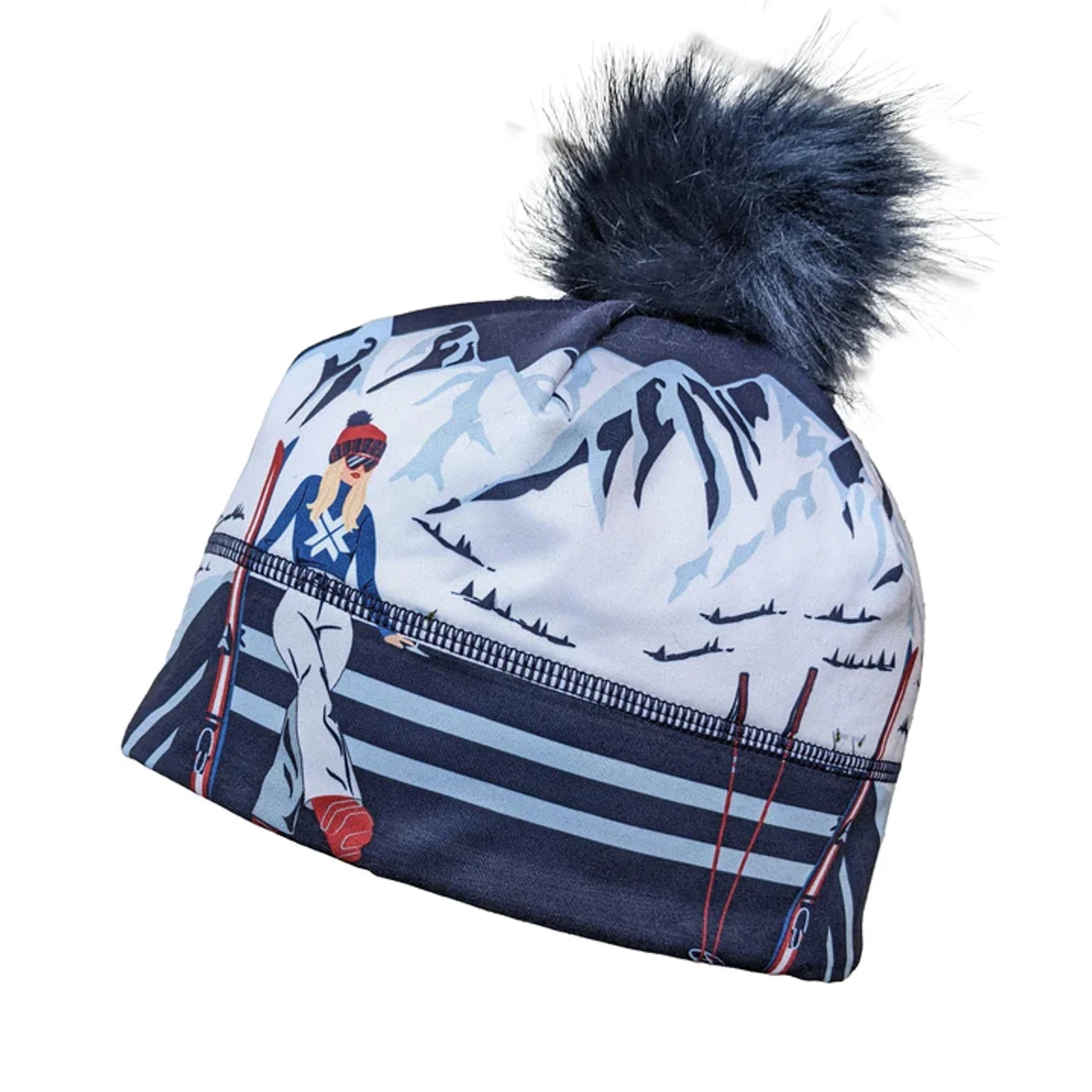 Krimson Klover Illustrated Beanie - Image 2