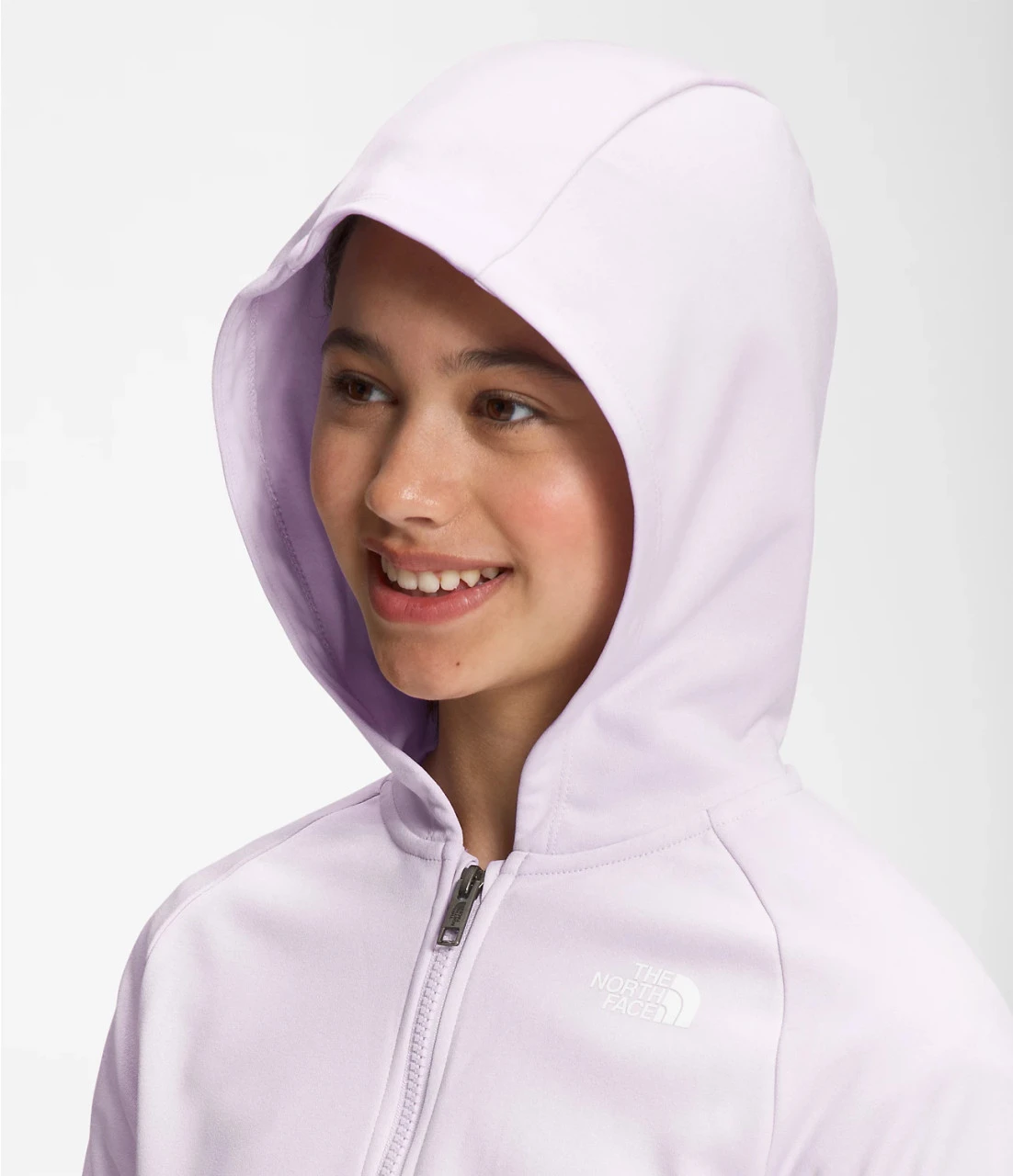 The North Face Girl's Winter Warm Full Zip Hoodie - Image 2