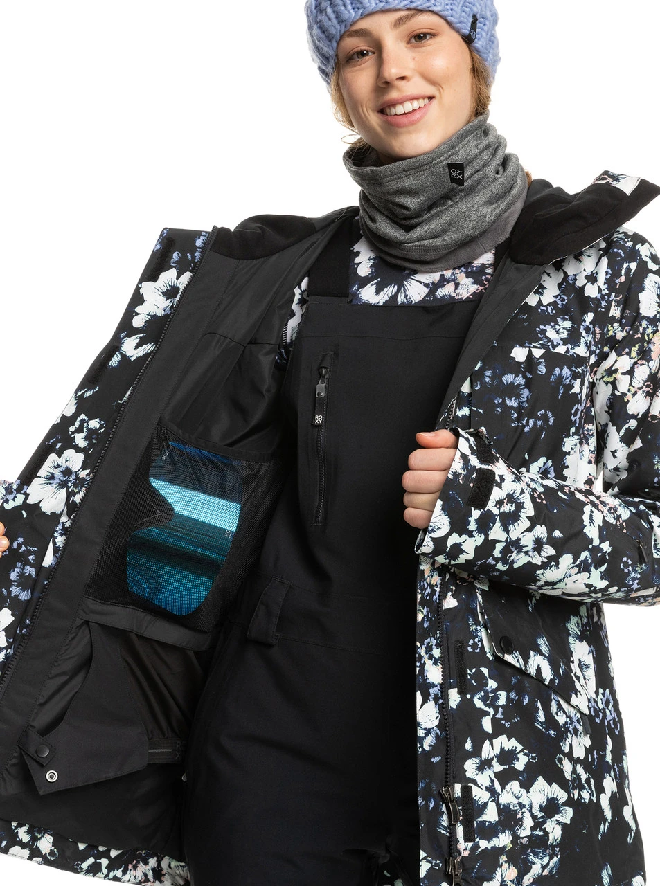 Roxy Women's Gore-TEX Glade Printed Insulated Jacket - Image 4